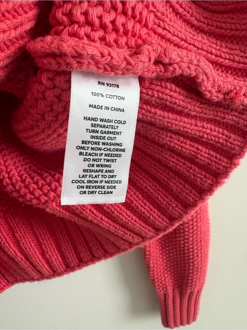 Magaschoni Women's Cotton Sweater Jacket Size Small In Red - Picture 16 of 16